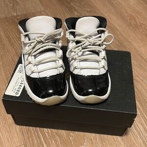 Kids Black and White Sneakers